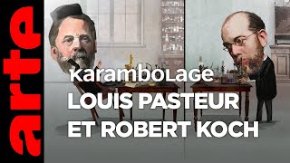 Louis Pasteur et Robert Koch - Karambolage - ARTE