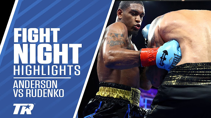 Jared Anderson Goes To the Body Early & Often, Gets KO Win In Impressive Fashion | FIGHT HIGHLIGHTS