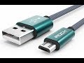 Кабель microUSB из металла и нейлоновая оплетка ROCK до 2.5 Ампер