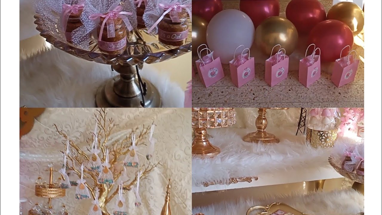 الشكل النهائي للبوفي الزيادة لي وجدت معاكم/buffet de naissance