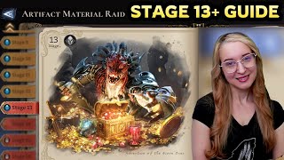 Artifact Material Raid GUIDE - Stage 13 & Above ✤ Watcher of Realms