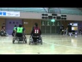 パッチワークレディVSドリーマーズ１（2011車椅子ハンドボール全国大会）