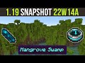 Minecraft 1.19 Snapshot 22W14A Mangrove Swamp & Recovery Compass