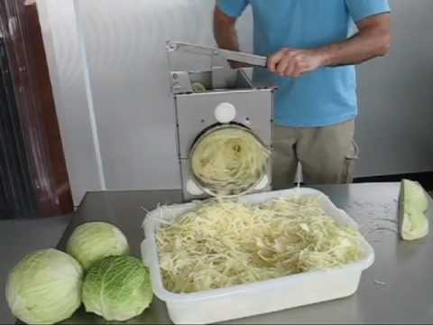 Deluxe Cabbage Shredder Product Demonstration 