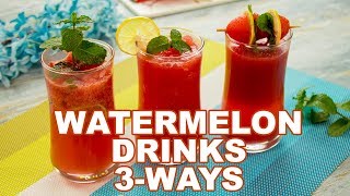 Watermelon Drink | Watermelon Slushie | Watermelon Mojito | Summer Drink | Iftar Recipes