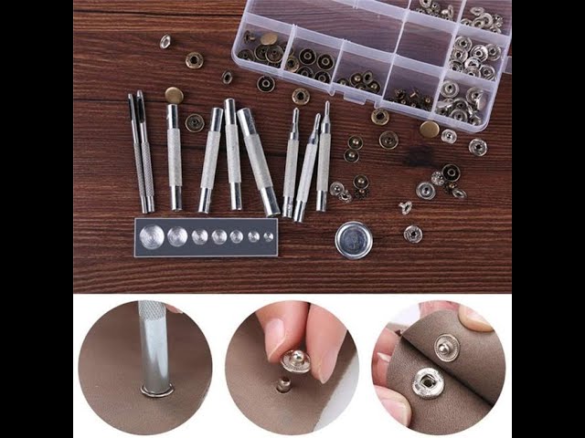 Large Eyelet Kit with Tool -1/4-Inch 12-Count