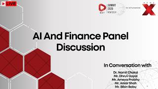 NXT Conclave 2026: AI and Finance Panel Discussion with Dr. Namit Choksi & Industry Leaders