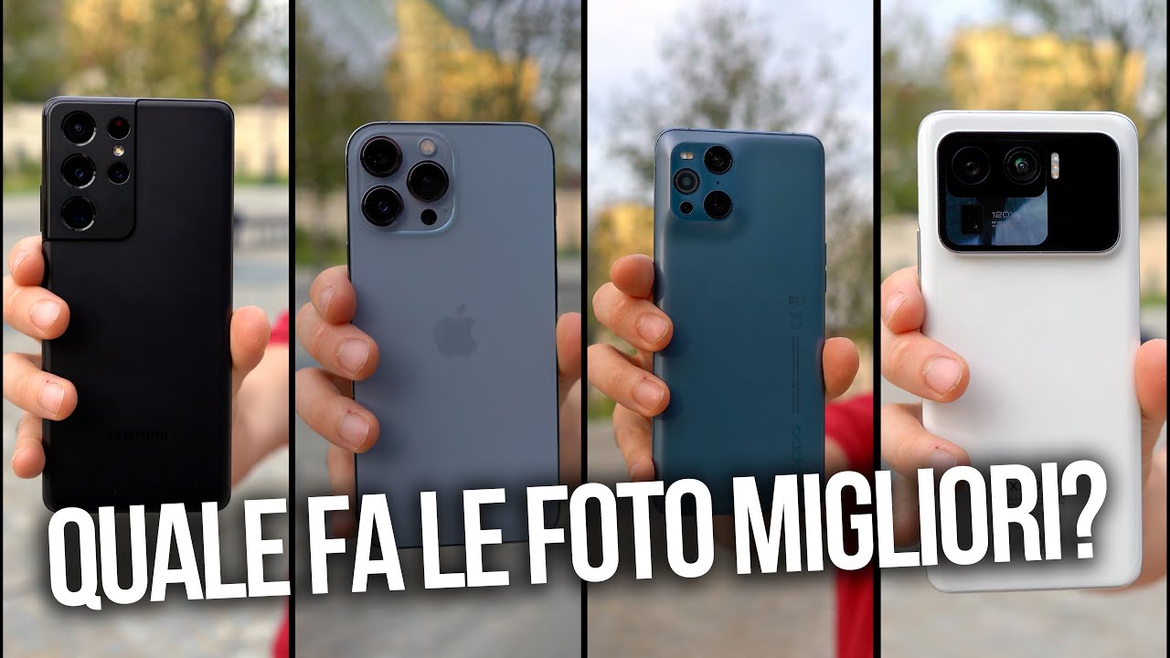 Qual è il miglior smartphone per foto e video: ecco il confrontone | Video  - HDblog.it