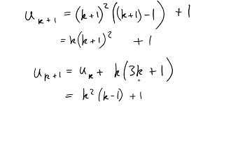 PART 4 - Proof by Induction: Recurrence Relation Example