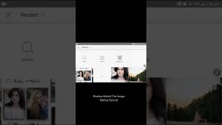#shorts Shadow Behind The Image Editing in Picsart || Image Shadow Edits Tutorial screenshot 3
