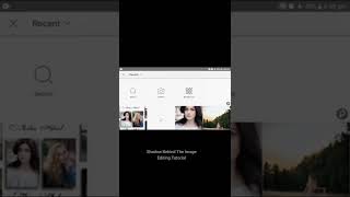 #shorts Shadow Behind The Image Editing in Picsart || Image Shadow Edits Tutorial screenshot 5