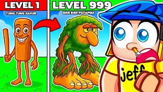 I Became MAX LEVEL BRAINROT In Roblox..