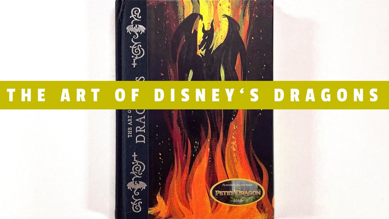 The Art of Disney's Dragons (flip through) Artbook - YouTube