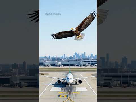 Bald Eagle Prevents Deadly Plane Crash, Saves Everyone Onboard! #animalrescue #aviation #rescue