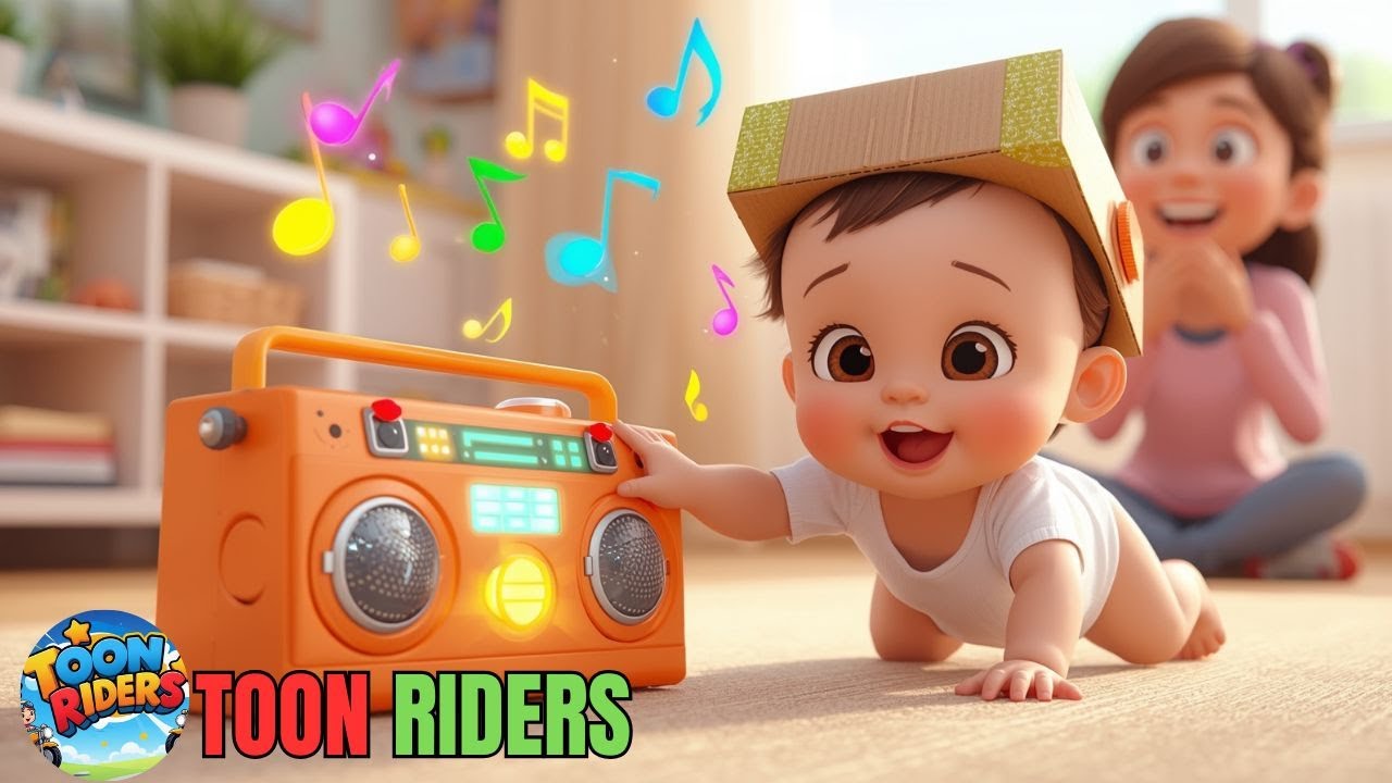 🌈 Toon Riders: Happy Buttons Color Song 🌈
