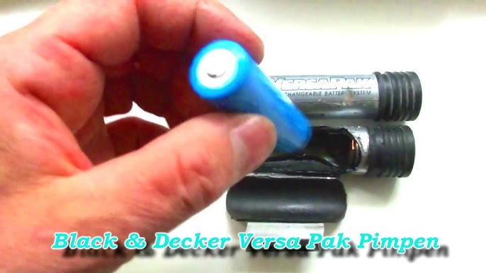 Black & Decker Versapak battery upgrade to 18650 Battery Part 2 