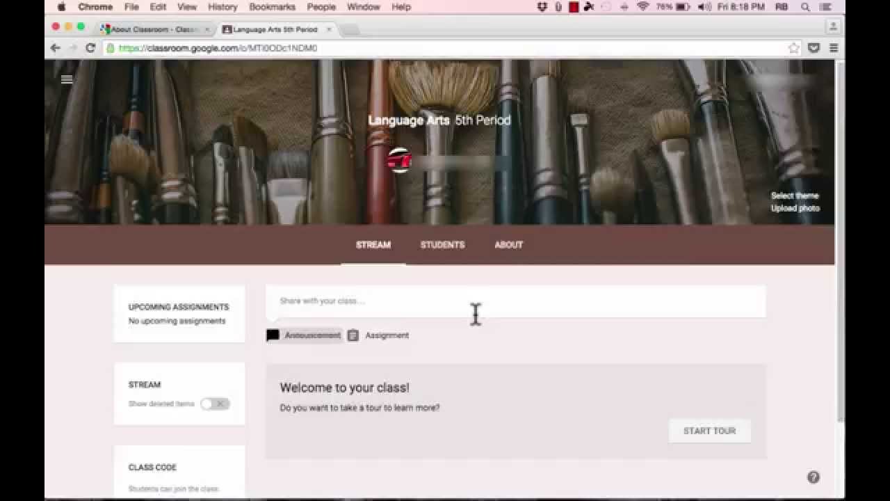 Google Classroom Tutorial - YouTube