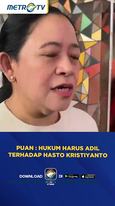 Puan responds to Hasto Krisiyanto's trial #shorts