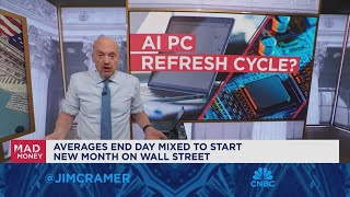 All year we've been hearing we are due for a wave of PC replacements, says Jim Cramer