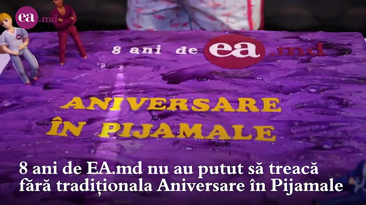 Petrecere în pijamale la Aniversarea de 8 ani EA.md