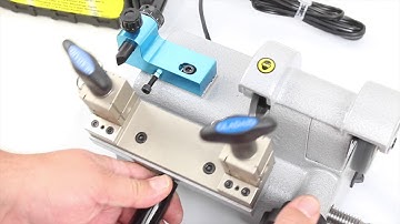 How to cut a key on the GL320 Key machine