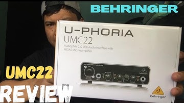 Behringer UMC22 Audio Interface 2022 - Unboxing/Review