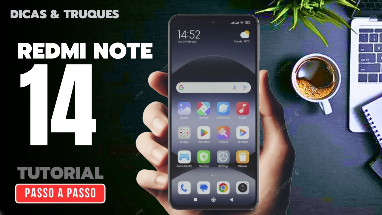 Como gravar a tela sem som no Xiaomi Redmi Note 14 - YouTube
