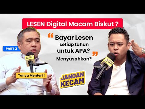 Lesen Digital Macam Biskut, Menyusahkan? | Yb Anthony Loke Dengan Nazz Abdullah, Jangan Kecam (ep22)