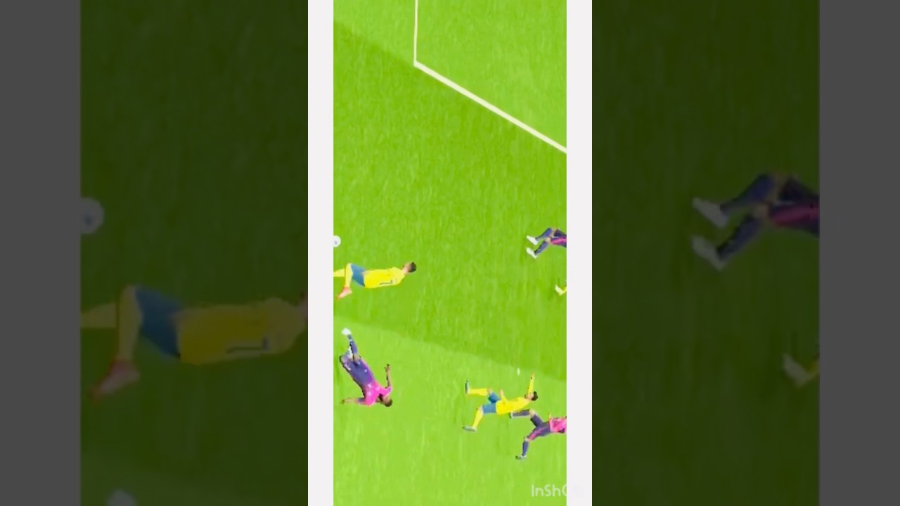 Ronaldo made Goalkeeper dirty😂🔥