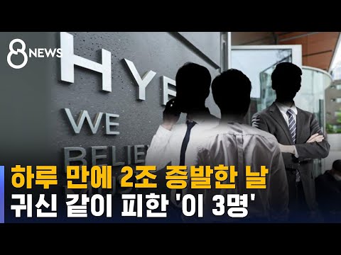   하루 만에 2조 증발한 날 귀신 같이 피한 이 3명 SBS 8뉴스