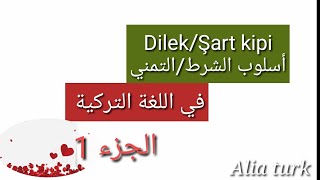 Dilek/Şart kipi أسلوب الشرط/التمني في اللغة التركية