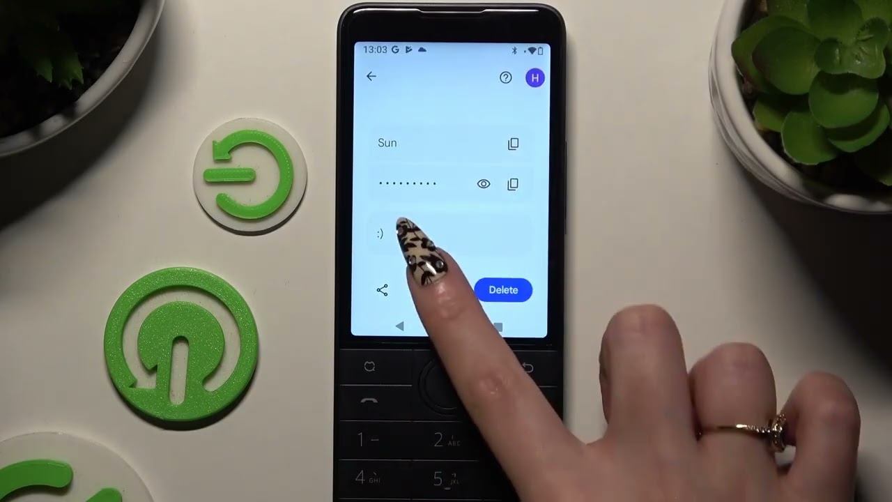 DUOQIN F22 Pro — Google Password Manager में सहेजे पासवर्ड कैसे संपादित करें