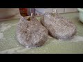 How to make felted wool slippers