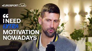 EXCLUSIVE: Novak Djokovic explains how Goran Ivanišević helps him chase GREATNESS! | Paris Masters