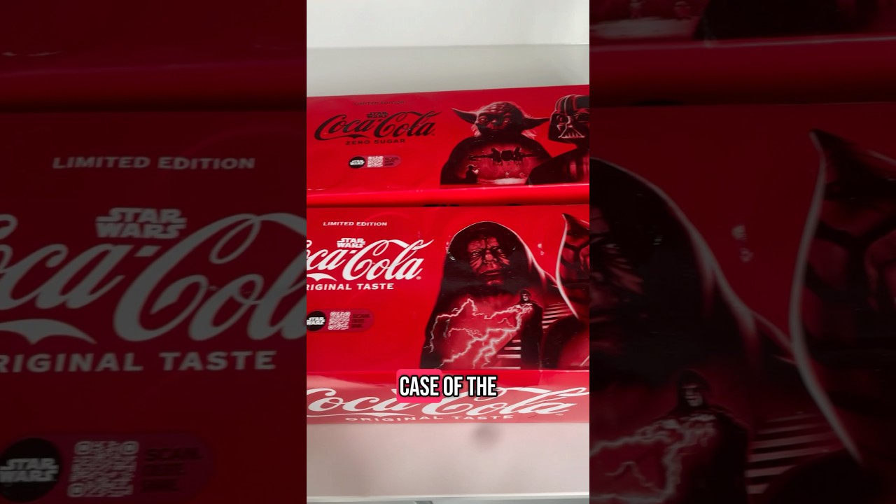 Star Wars Coca Cola Unboxing 