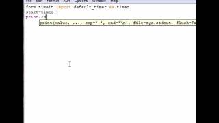 time it module , python programming