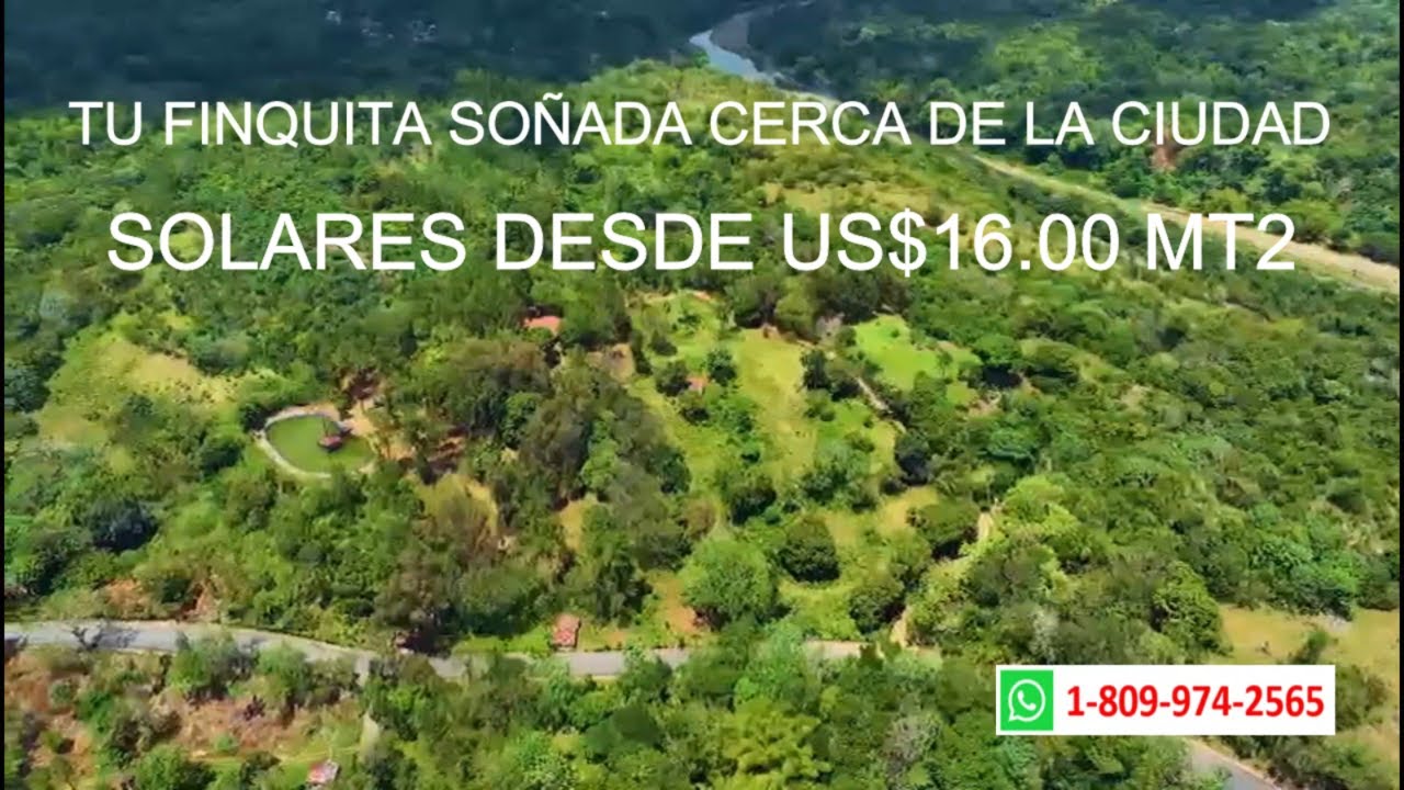 Dominicano, tu futuro está en tu tierra RD. Compra tu casa, tu solar y construye tu legado