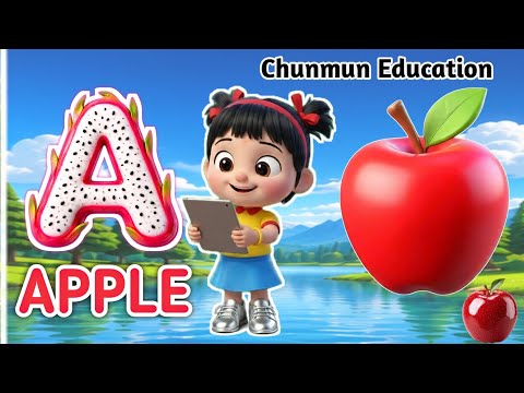 Phonics Song 2 with TWO Words in 3D - A For Airplane - ABC Alphabet Songs with Sounds for Children