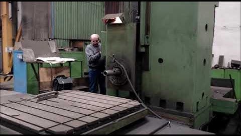 Table type boring machine TOS WHN 13 5484, Company Amaron s.r.o.