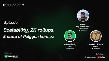 Scalability, ZK rollups and state of Polygon Hermez | three point O | Episode #4