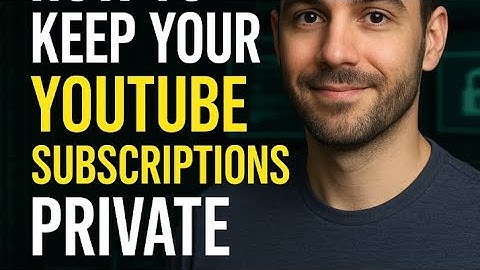 Keep your YouTube subscriptions private ||techwave