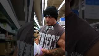 Tren Twins goes grocery shopping at Walmart😂 @thetrentwins #trentwins #gymshorts #bodybuilding