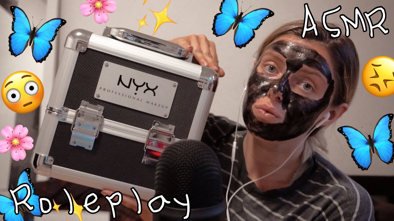 Nervózní kamarádka tě líčí (roleplay) 🌸 | ASMR CZ