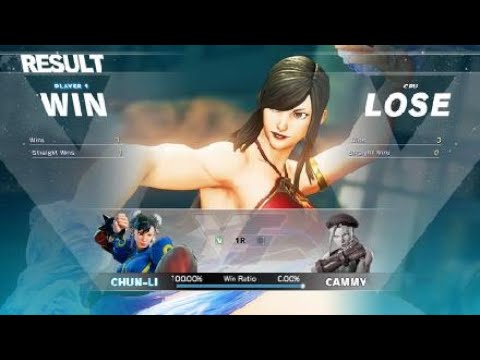 SFV Pajama Chun Li Ranked