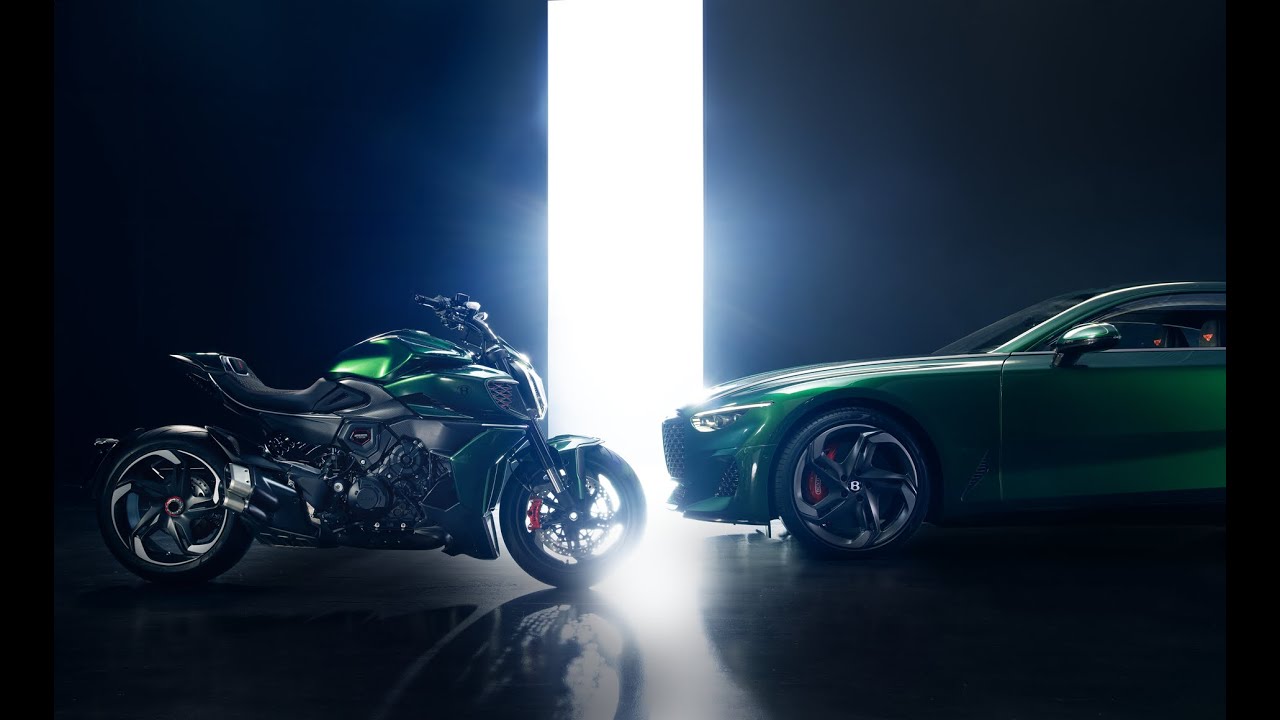 Introducing the Ducati Diavel for Bentley - YouTube