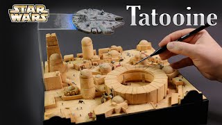 How to make a Star Wars Diorama  | Tatooine.