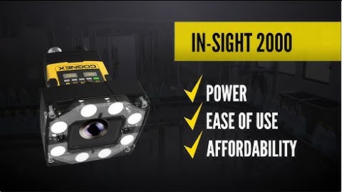 In-Sight 2000 Introduction