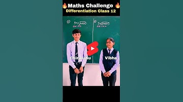 Differentiation Class 12 | Derivatives | Continuity and Differentiability JEE , CUET #shorts #viral