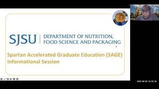 Spartan Accelerated Graduate Education Program Informational Session Fall 2022