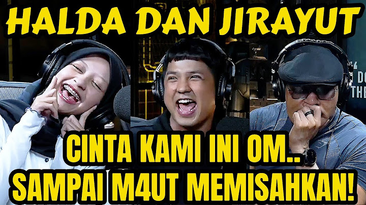 CINTA NYA JADI SERIUS‼️ GUE LAGI YANG PUSING🤣🤣 - HALDA - JIRAYUT
